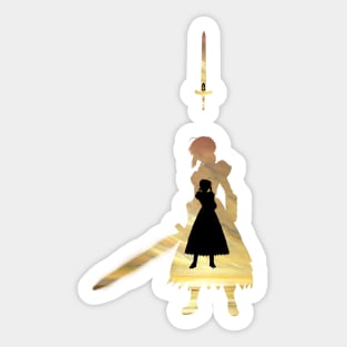 Saber - Fate Stay Night Sticker